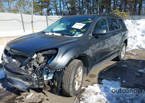 2017 Chevrolet Equinox Lt из США, поврежденный, VIN 2GNFLFEK6H6264297